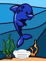 Kawaii Dolphin Composition Notebook