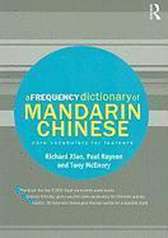 Frequency Dictionary Of Mandarin Chinese