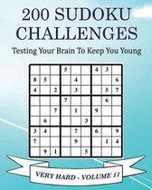 200 Sudoku Challenges - Very Hard - Volume 11