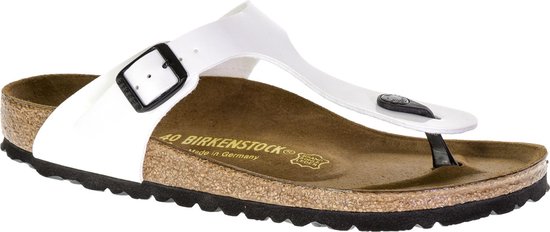 Birkenstock GIZEH - Kinderen Meisjes - Kleur: Wit/beige - Maat: 32 | bol.com