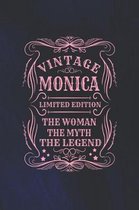 Vintage Monica Limited Edition the Woman the Myth the Legend
