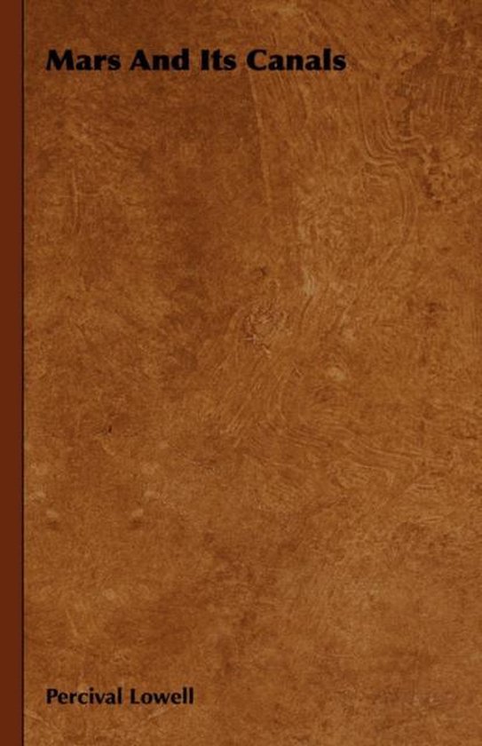 Mars And Its Canals - cover