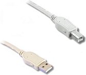 Lineaire PCUSB212E USB-kabel 3 m USB 2.0 USB A USB B Beige