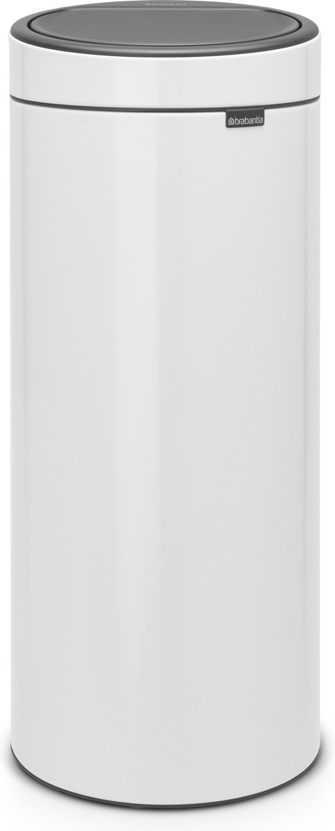 Brabantia Touch Bin 30 Liter White