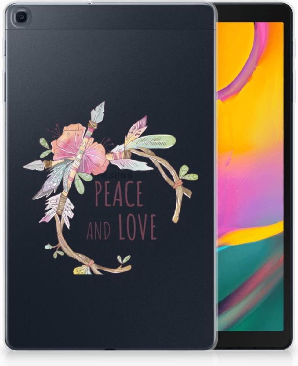 Samsung Galaxy Tab A 10.1 (2019) Tablet Back Cover Boho Text