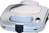 Steba SG35 - Snackmaker 3-in-1 - Tosti/Croque - Grill/Panini - Wafel - Zilver
