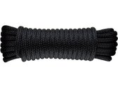 Luxe landvast U-rope 12mmx12m - Zwart