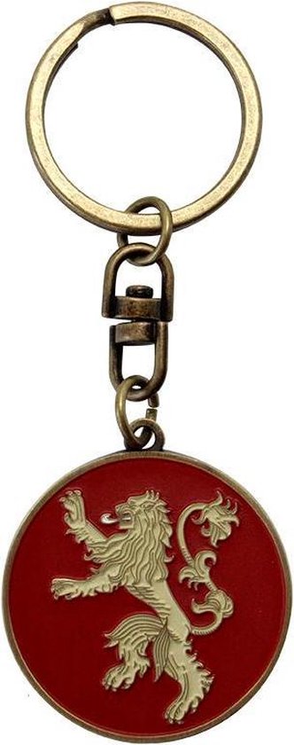 Game of Thrones - Porte-clés en métal - Lannister