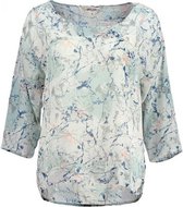 Garcia polyester shirt 3/4 mouw Maat - XS