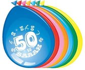 50 jaar ballonnen Sarah 8 stuks