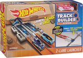 Track Builder 2-Lane Launcher Hot wheels