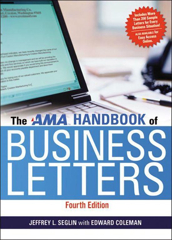 Ama Handbook of Business Letters - cover