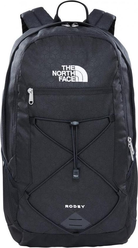 The North Face Rodey Rugtas TNF Black Emboss/TNF Black | bol.com