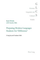 German Linguistic and Cultural Studies 29 - Preparing Modern Languages Students for 'Difference'
