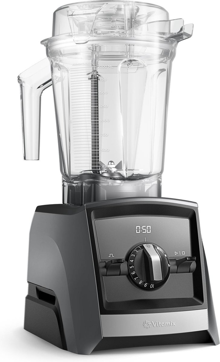 Vitamix A2500i Ascent - high performance blender - 3 programma's - 2.2 PK motor - 2 liter kan - 10 jaar garantie - antraciet – foto 8