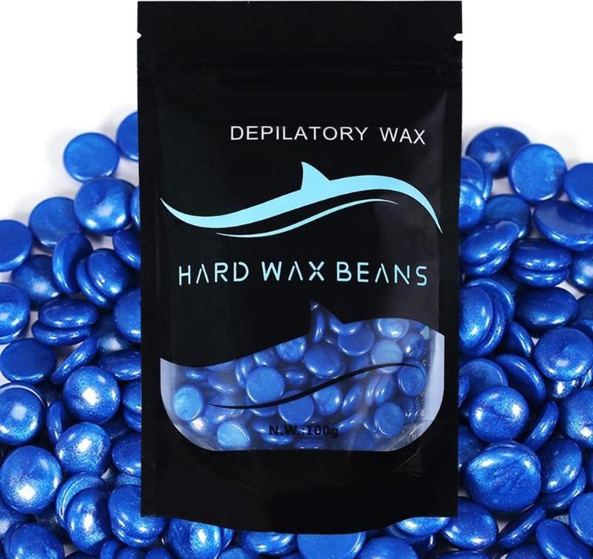 Wax Bonen - Ontharing Wax - Wax Heater - Harskorrels voor Hars - Natuurlijke Bonen - Chamomile/ Kamille Pearlescence 100GR