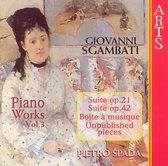 Sgambati: Complete Piano Works - Vo