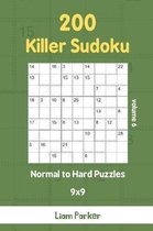Killer Sudoku - 200 Normal to Hard Puzzles 9x9 vol.6