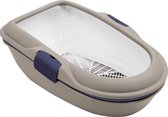 Stefanplast Furba Maxi Kattenbak - Met Zeefsysteem - Taupe - 47 x 69 x 26 cm