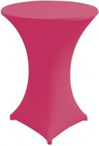 Horeca kwaliteit Statafelrok inclusief Topcover (twv 7,50 euro) voor statafels Ø85cm x 110cm, 210gr. m2 Stretch kleur