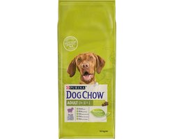 Purina Dog Chow Adult - Hondenvoer - Lam - 14 kg - Voor Volwassen Honden - Ondersteunt Spijsvertering & Gebit