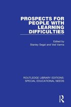 Routledge Library Editions: Special Educational Needs - Prospects for People with Learning Difficulties