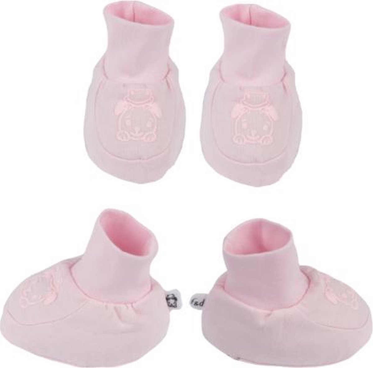 Frogs & Dogs babyschoentje Roze
