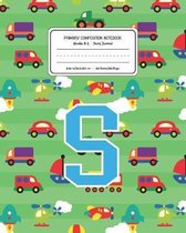 Primary Composition Notebook Grades K-2 Story Journal S