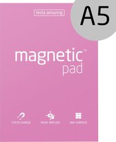 Schrijfblok Magnetic Pad A5 50 sheets Roze