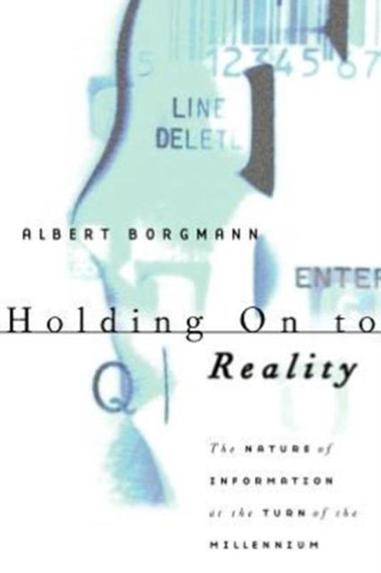 Holding On To Reality - The Nature Of Information At The Tur ... - cover