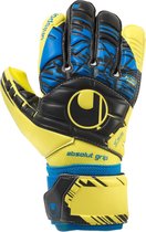 Uhlsport Speed Up Absolutgrip HN  Keepershandschoenen - Unisex - geel/zwart/blauw Maat 8 1/2