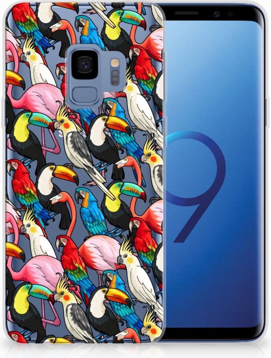Samsung Galaxy S9 TPU Hoesje Birds