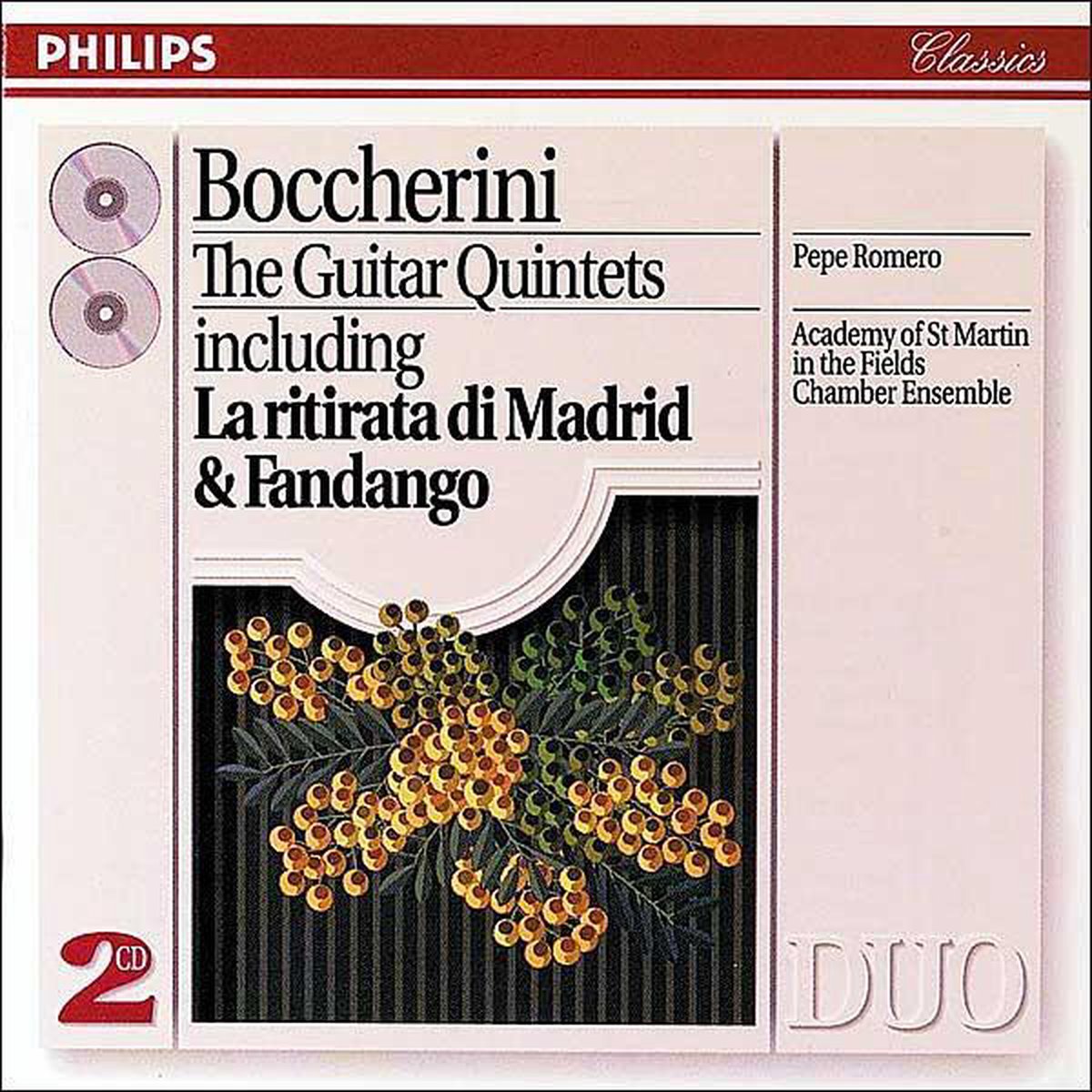 Boccherini: The Guitar Quintets / Pepe Romero, ASMF