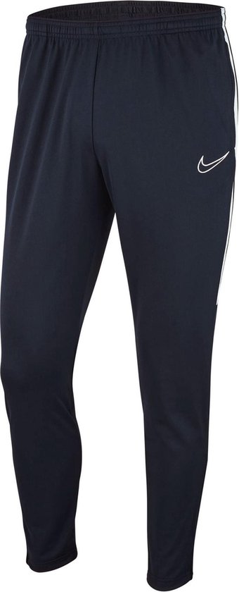 Nike Sportbroek - Maat M - Unisex - navy/wit