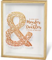 Wonderful Deco decoratie venster "Moeder & Dochter"