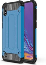 Armor Hybrid Back Cover - Samsung Galaxy A10 Hoesje - Lichtblauw