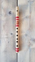 Indiase Bansuri Fluit met Fipple mondstuk (Hoge G) - Bamboe - Voor Beginners - Prince Flutes