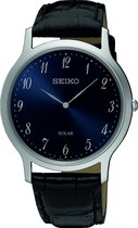 Seiko SUP861P1 horloge heren - zwart - edelstaal