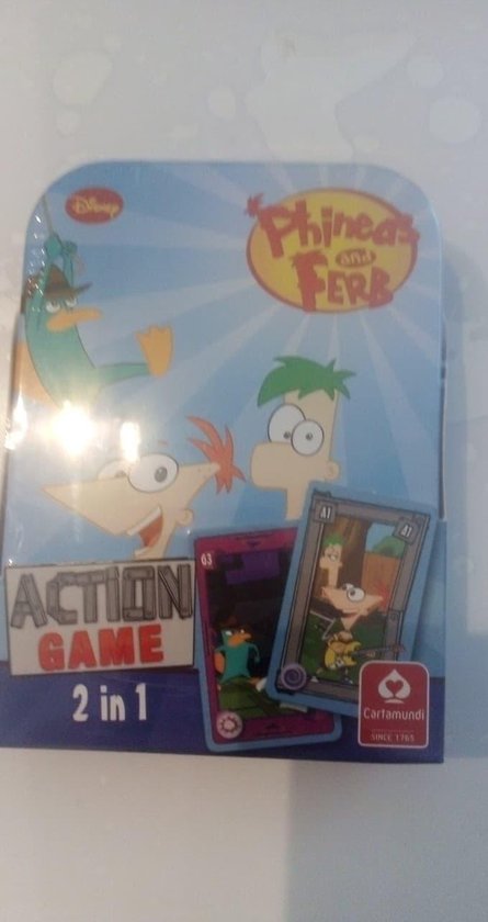 Afbeelding van het spel phineas and ferb action game 2 in 1 pocket spel