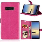 Samsung Galaxy Note 8 portemonnee hoesje - Roze