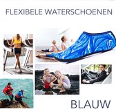 Erg conforatabele en flexibele Waterschoenen voor Dames en Heren Outdoor Strand Zwemmen Aqua Sokken Sneldrogende Blootsvoets Schoenen Surfen Yoga Zwembad  - Blauw - maat  XS 34-35