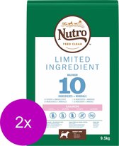 Nutro Adult Limited Ingredients Zalm - Hondenvoer - 2 x 9.5 kg