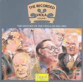 The Recorded Viola Vol 1 - History on Record