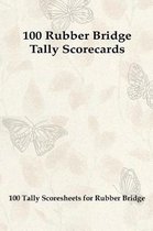 100 Rubber Bridge Tally Scorecards