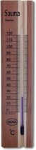 Saunia -  Thermometer - 2 kleuren hout