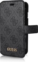 Guess booklet tasje 4G - grijs - voor Apple iPhone 7;Apple iPhone 8