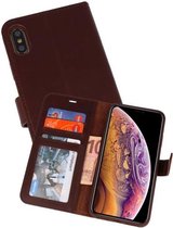 Rico Vitello Mocca Echt Leder Hoesje iPhone XS Max