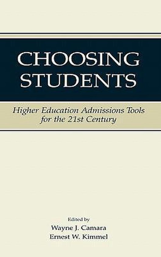 Choosing Students - cover