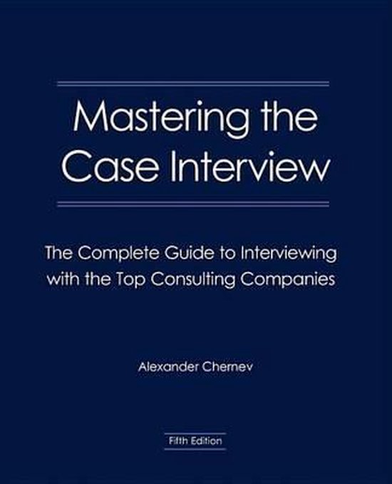 Mastering the Case Interview - cover