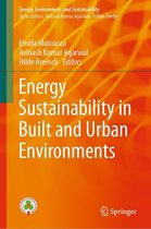 Omslag Energy Sustainability in Built and Urban Environments